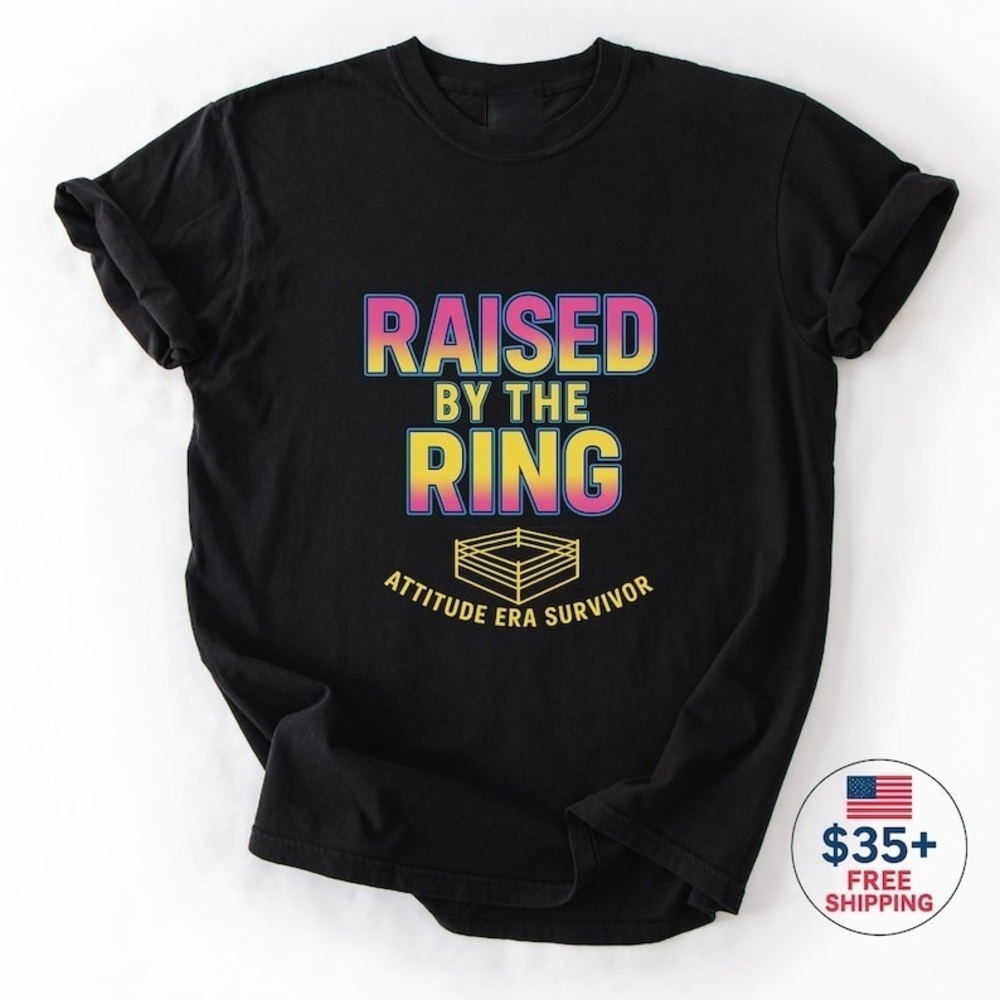 Wrestling Graphic Tee, 90s  Shirt